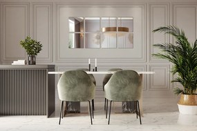 Kwadratowe płytki lustrzane samoprzylepne