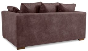 Ciemnobrązowa sofa 175 cm Comfy – Scandic