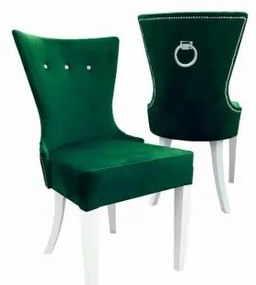 Eleganckie krzesło pikowane tapicerowane do salonu LIND