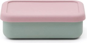 Różowo-turkusowy silikonowy pojemnik śniadaniowy dla dzieci Lili – Kave Home
