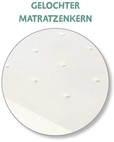 Łóżeczko na kółkach 90x45 cm w naturalnym kolorze Star Magic – Roba