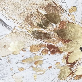 Obraz z ręcznie malowanymi elementami 70x100 cm Petal Glow – Styler