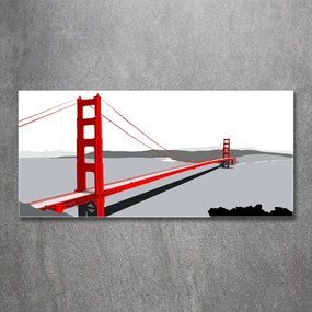 Foto obraz akryl Most San Francisco