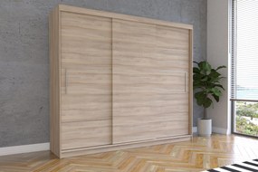 Szafa przesuwna ALBA II 250 cm dąb sonoma