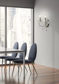 Kinkiet dwuramienny w stylu glamour - 4X K156 R5-T46