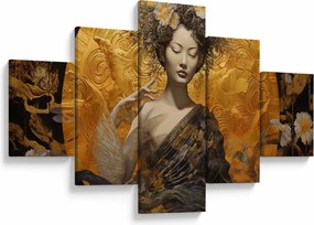 Obraz - Japonka (125x70 cm)