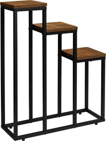 Loftowy trzypoziomowy kwietnik Z4-S54