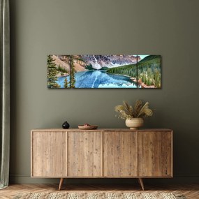 Obraz - Jezioro Morenowe (170x50 cm)