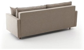 Jasnobrązowa rozkładana sofa 210 cm Eva – Balcab Home