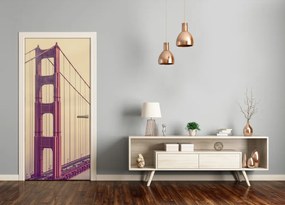 Fototapeta samoprzylepna DRZWI Most San Francisco