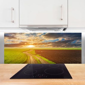 Panel Szklany Horyzont nad Złotym Polem