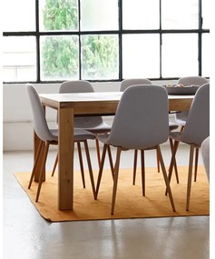 Dębowy rozkładany stół do jadalni Kave Home Vivy, 180x90 cm