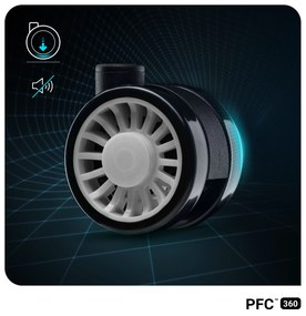 Fotel gamingowy Diablo X-Horn 2.0 King Size, czarno-biały