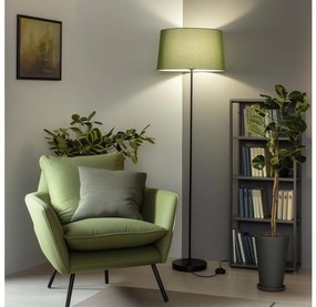 Brilagi - Lampa stojąca LED CERIA 1xE27/40W/230V Ø 45 cm zielona/czarna