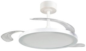 Biała lampa sufitowa LED Kasfjord – Trio