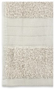 Beżowe bawełniane ręczniki frotte zestaw 4 szt. 50x100 cm – Good Morning