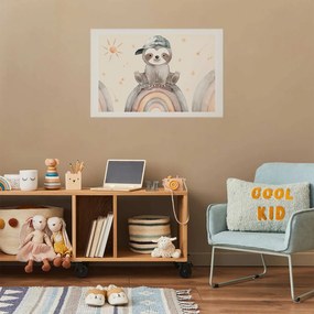 Plakat Pośród gwiazdek i tęcz 60x40 cm bez ramy z marginesem ARTGEIST B