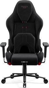 Fotel gamingowy materiałowy Diablo X-One Prime Normal Size, Burned Black