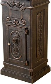 Skrzynka na listy antyczny mosiądz