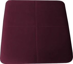 Taboret SOLID tkanina Welur stelaż metalowy STOŁEK LOFT : Kolor Stelaża - Złoty, Kolor tkaniny - VELVET - MG02, Typ tkaniny - Velvet, Wysokość - 60 cm