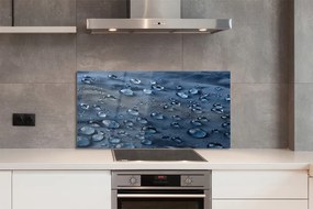 Szklany Panel Mikroświat Kropli Wody