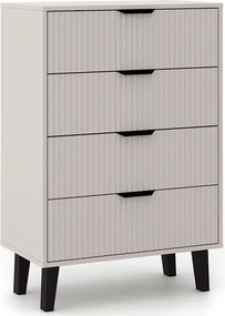Komoda kaszmirowa z 4 szufladami K7-R33