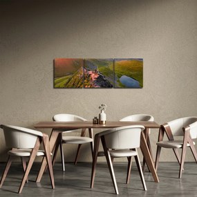 Obraz - Blencathra (z zegarem) (90x30 cm)