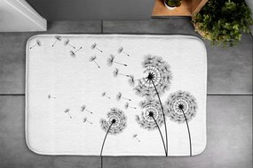 Dywanik łazienkowy Dywanik łazienkowy Dmuchawce Kwiaty