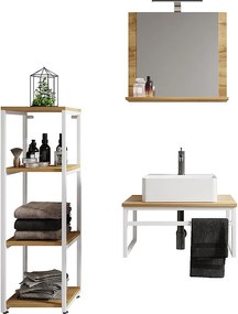 4 szt. umywalka meble łazienkowe Bitila 60 V2