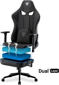 Fotel do grania dla młodzieży Diablo X-Player 2.0 Small Size, kolor czarny