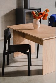 Czarne krzesło sztaplowane Wem – noo.ma