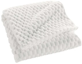 Narzuta flanelowa 125 x 150 cm FROSTY
