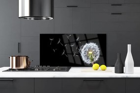 Panel Szklany do Kuchni Polny Urok Dmuchawców