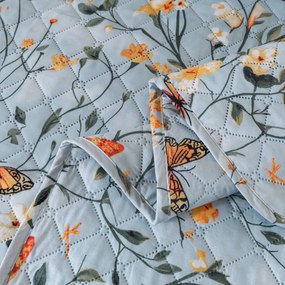 Narzuta na łóżko MONARCH WINGS, jasnoniebieska Rozmiar: 170 x 210 cm