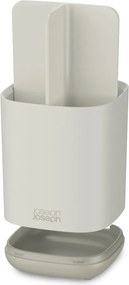 Beżowy plastikowy stojak na szczoteczki do zębów EasyStore – Joseph Joseph