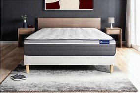 Materac Actilatex plus 200x200cm + zestaw podstawa lózka