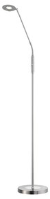 Lampa stojąca LED ze ściemniaczem w kolorze srebra (wysokość 150 cm) Dent – Fischer & Honsel