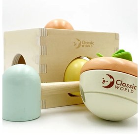 Classic world pastelowy zestaw edukacyjny dla dzieci box od 6 do 12 miesiąca