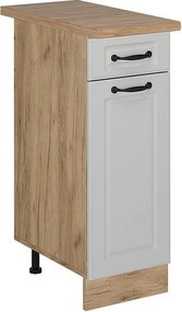 Szafka dolna do kuchni biały domek wiejski 30x60x81.6 r-line