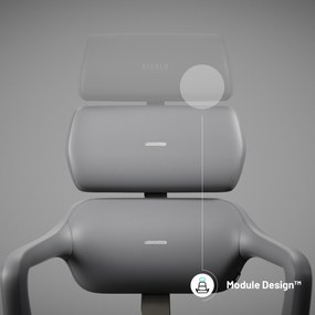 Fotel prezesa Diablo V-Modular, Shadow Grey