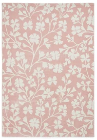 Jasnoróżowy dywan 80x150 cm Grace Floral – Catherine Lansfield