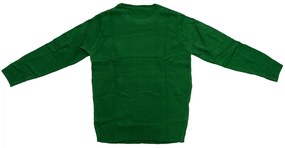 Świąteczny sweter damski GNOME ciemnozielony - różne rozmiary Wielkość: XL