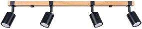Czteropunktowa listwa sufitowa spoty loft - A580 F5-R58