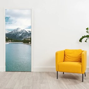 Fototapeta na drzwi - Górski krajobraz (95x205cm)