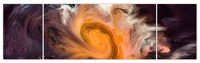 Abstrakcyjny obraz - kosmos (170x50 cm)