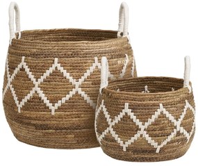 Wiklinowe koszyki zestaw 2 szt. ø 41x32 cm Altea – House Nordic