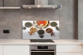 Szklany Panel Herbata Ziołowa w Kubku