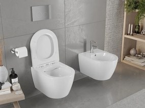 Mexen Carmen miska wc Rimless, biała połysk - 3388XX00