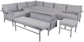 Zestaw aluminiowy INDIANA dla 9 osób
