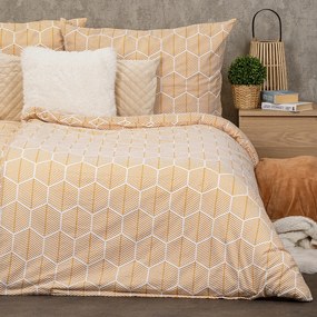 4Home Pościel flanelowa Honey, 140 x 220 cm, 70 x 90 cm